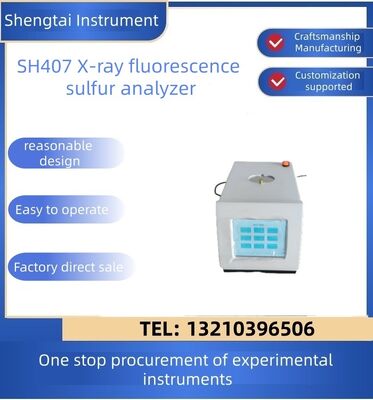 Buen precio Instrumentos espectrales del prueba de laboratorio del probador SH407 del azufre del combustible diesel del analizador del azufre de la fluorescencia en línea