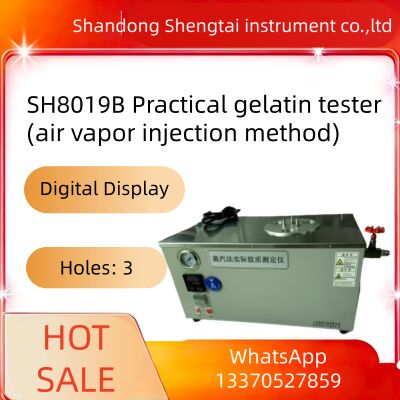 Bon prix SH8019B Testeur de gomme de carburant ASTM D381 à évaporation par jet à 3 trous pour carburants d'aviation en ligne