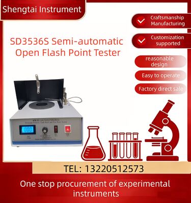 Dobra cena ASTM D92 Ekran LED SD3536S Półautomatyczny tester otwartego punktu błysku w Internecie