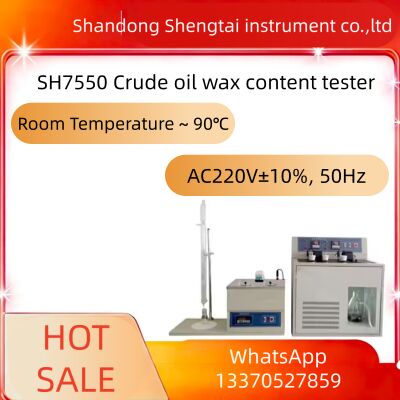 Giá tốt SH7550 Thiết bị kiểm tra hàm lượng sáp dầu thô ASTM D6560 4 lỗ làm lạnh Kiểm soát nhiệt đới kỹ thuật số chính xác cao trực tuyến