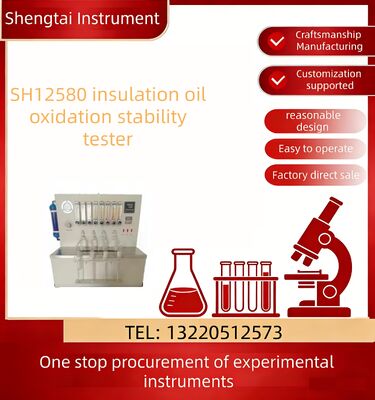 Harga bagus SH12580 Penguji Stabilitas Oksidasi Minyak Isolasi IEC 61125 dengan Timer pada Suhu Ruangan-200 C on line