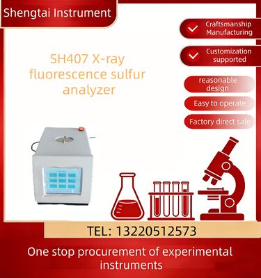 Quality Fluorescence Spectral Sulfur Analyzer Diesel Fuel Sulfur Tester SH407 Lab Test Instruments factory