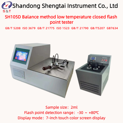Good price ISO 3679 Low Temp Flash Point Tester with 7-inch Touch Color Screen for -30 ～ +80℃ Range and 2ml Sample Size online