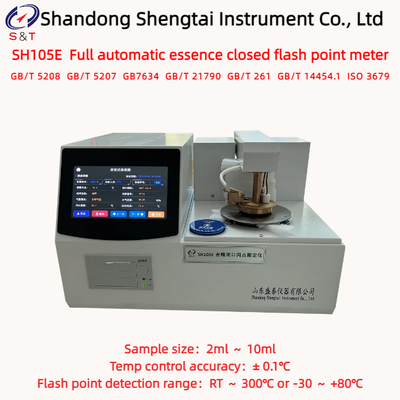 Good price ASTM D93 Automatic Flash Point Meter with 7-inch Touch Screen, 2ml-10ml Sample Size, and ±0.1℃ Temp Control Accuracy online
