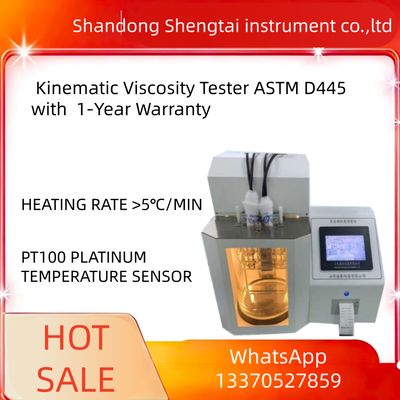 Quality New Digital Display Pinckevitch High Accuracy Kinematic Viscosity Tester ASTM D445 with  1-Year Warranty factory