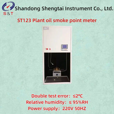 Quality Plant Oil smoke point meter screen LCD display with working environment of temperature -10-40 deg C 220V, 50Hz factory