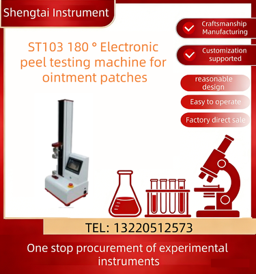 Bon prix ST103 machine d'essai de pelage électronique à 180 degrés pour instruments de test pharmaceutiques avec contrôle précis et faible bruit en ligne
