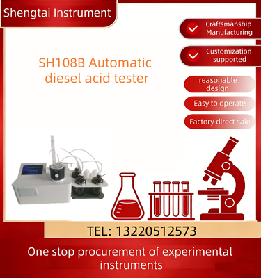 Quality ASTM D974 Gasoline and kerosene acidity detection SH108B reflux automatic acidity tester Automatic titration factory