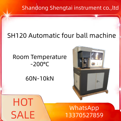 Quality SH120 Automatic Four Ball Tester Lubricant Anti-Wear Test Machine GB/T3142 ASTM D2783 DIN51350 JISK2519  factory