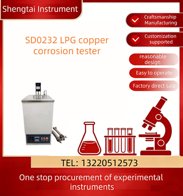 Quality SD0232 Liquefied Gas Copper Corrosion Tester SH/T0232 Double Hole PID Automatic Adjustment factory