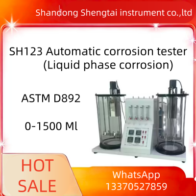 Quality SH123 Automatic Liquid‑Phase Corrosion Tester for Lubricants Oil Anti‑Rust Performance Test ASTM D892 factory