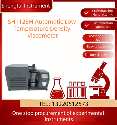 Good price Automatic Low Temp Density Viscometer 2 Holes PT100 Platinum Resistor ASTM D445 online