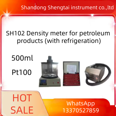 Quality SH102 Refrigerated Petroleum Product Density Tester Crude Oil Liquid Oil Density Test ISO3675 factory