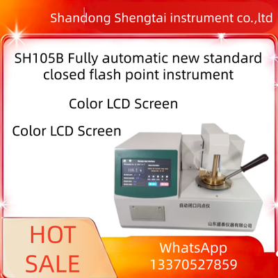 Quality SH105B Automatic Closed Flash Point Tester GB/T261‑2021 Oil Petroleum Measuring Printing Function factory
