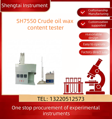 Quality SH7550 Crude Oil Wax Content Tester for Wax Test Per SY/T‑7550 Low‑Moisture Crude Oil Sample Analysis factory