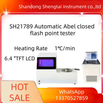 Quality SH21789 Automatic Abel Closed‑Cup Flash Point Tester for Petroleum Liquids GB/T21789 ISO13736 factory