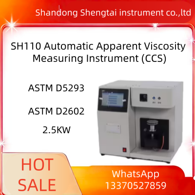 Quality SH110 Automatic Apparent Viscosity Measuring Instrument CCS Engine Oil Low‑Temperatur ASTM D5293 factory