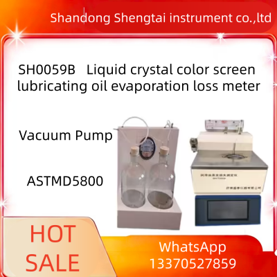 Quality SH0059B LCD Screen Lubricant Evaporation Loss Tester for Noack Method ASTM D5800 factory