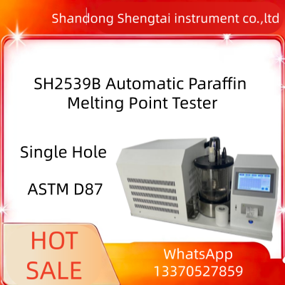 ভালো দাম SH2539B অটোমেটিক প্যারাফিন গলন পয়েন্ট পরীক্ষক ASTM D87 প্যারাফিন মোম গলন পয়েন্ট পরীক্ষার ল্যাবরেটরি সরঞ্জাম জন্য অনলাইন