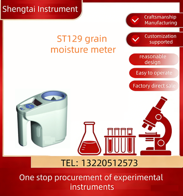 Quality ST129 Grain Moisture Meter for Food Testing Instruments with Automatic Temperature Compensation and 800g Net Weight factory