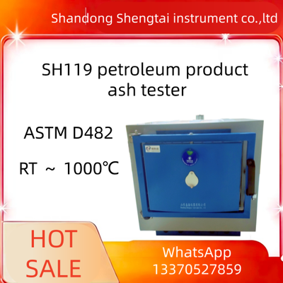 Quality SH119 Petroleum Product Ash Tester for Ash & Sulfated Ash Test ASTM D482 factory