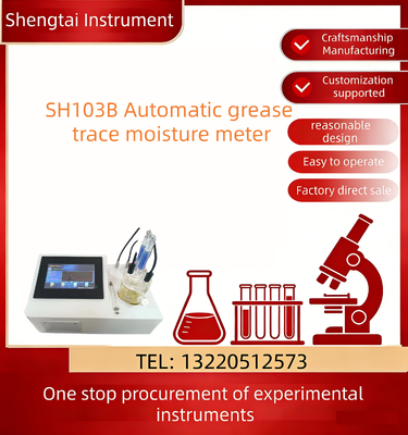 Quality SH103B Automatic Grease Trace Moisture Meter Karl‑Fischer Coulombtitration for Petroleum Chemical factory