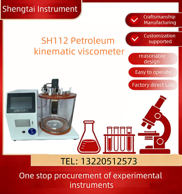 Quality Transformer Oil Testing Equipment SH112 Automatic Calculation For Kinematic Viscometer factory